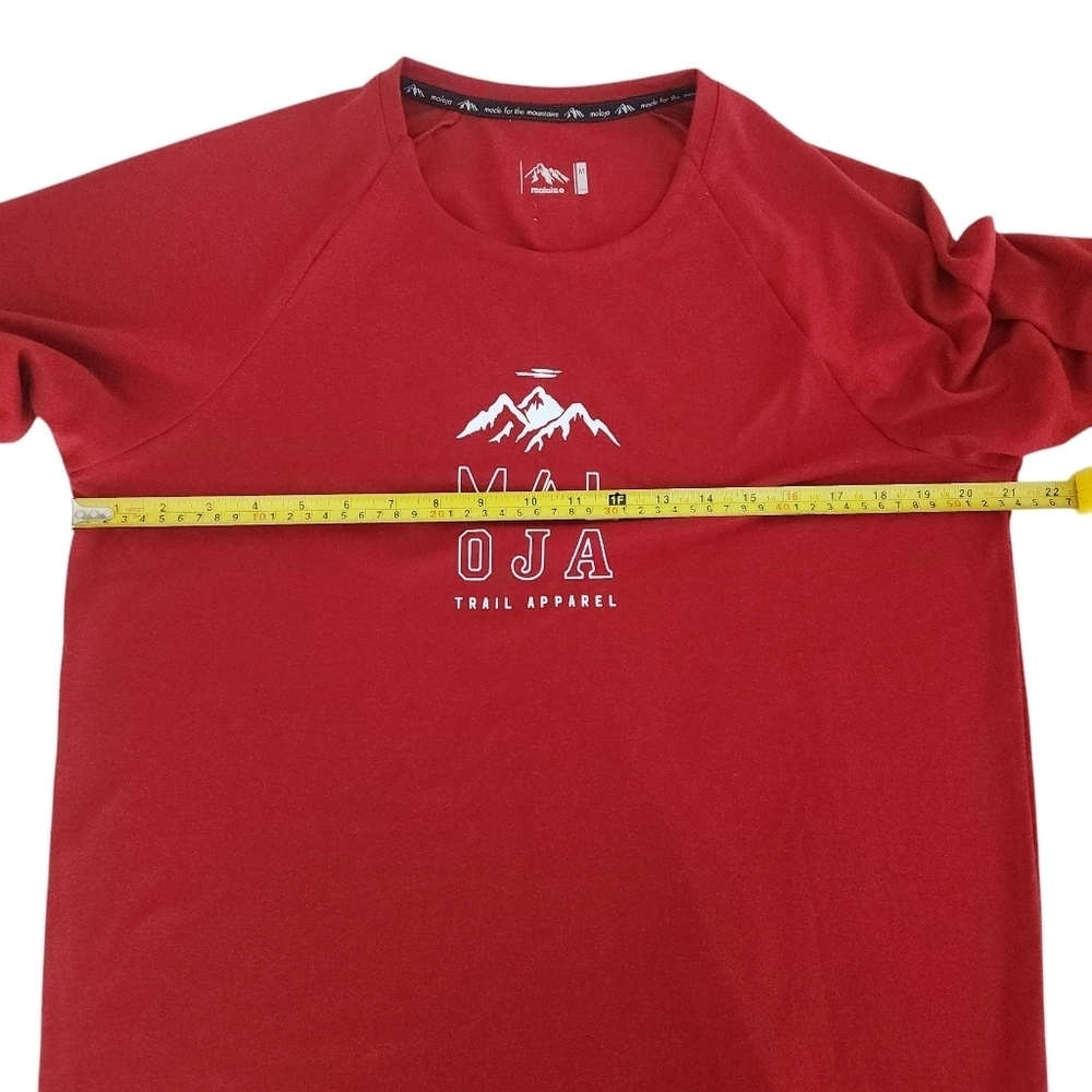 MALOJA Anderterm short sleeve shirt mountain bike red size medium - Picture 12 of 14